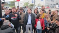 Iglesias dice que "queda tiempo" para incorporar el rescate de La Naval al PGE y pide al Gobierno vasco que "se moje"