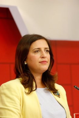La portavoz del Comité Electoral del PSOE, Esther Peña