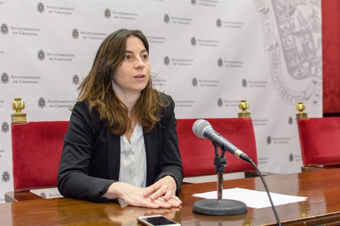 La concejal de Vamos Granada Marta Gutiérrez