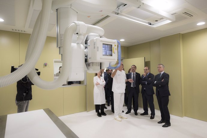 El lehendakari en la inauguración del hospital de Eibar