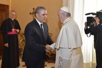El Papa anima a Colombia a mantener la "política fraterna de recibir a los hermanos venezolanos"