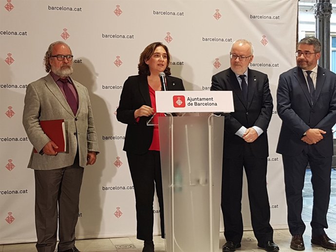 Amadeu Recasens, Ada Colau, Brauli Duart i Andreu Martínez