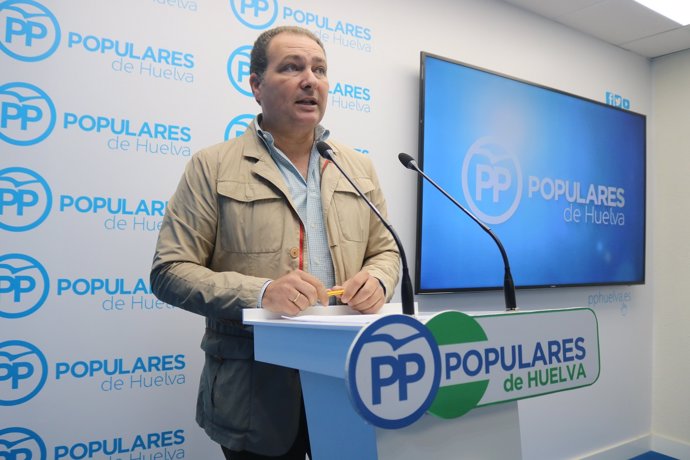 El seccretario general del PP de Huelva, David Toscano.