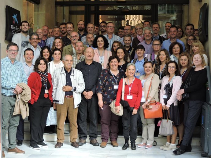 Participantes del Congreso de Molinología