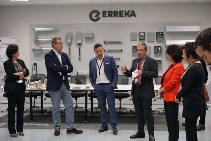 Inauguración de la nueva planta de Erreka en Bergara  