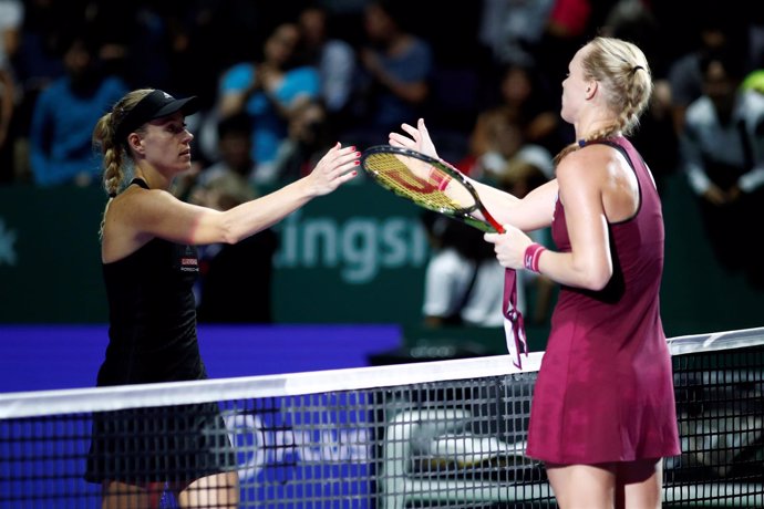 WTA Finals Finales Singapur Angelique Kerber Kiki Bertens