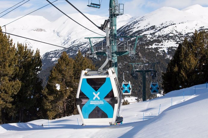 Estación de esquí GrandValira, en Andorra