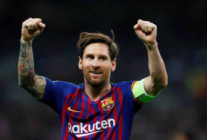 El jugador del Barcelona Lionel Messi