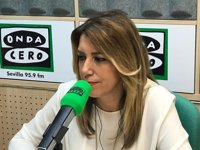 Susana Díaz recuerda que la ONU no veta la venta de corbetas a Arabia Saudí y critica los "golpes de pecho" de Iglesias