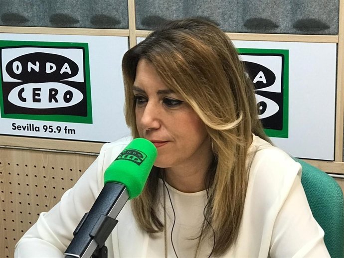 Susana Díaz entrevistada en Onda Cero Radio