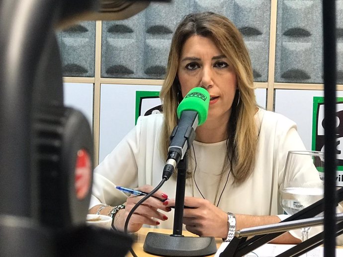 Susana Díaz entrevistada en Onda Cero Radio