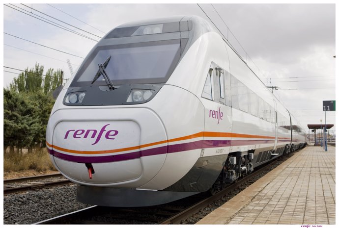 Tren de Renfe. 