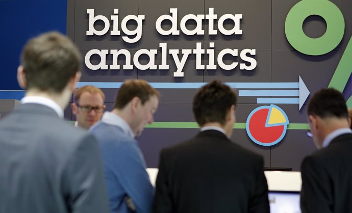 Logotipo de análisis de big data