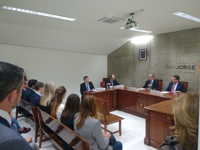 Inauguración de la nueva Sala de Juicios de la USJ