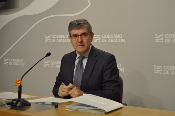 Vicente Guillén es consejero de Presidencia de Aragón. 