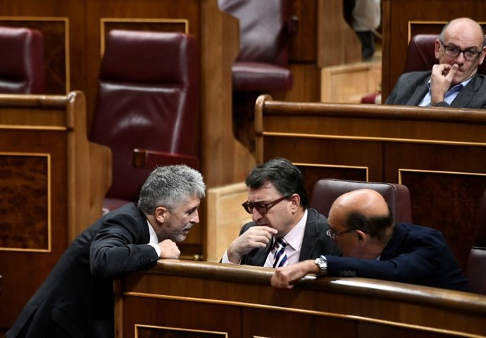 Fernando Grande-Marlaska y Aitor Esteban