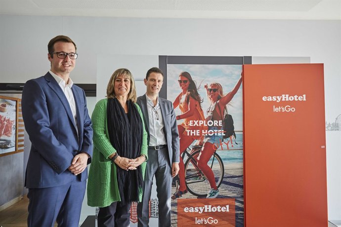 Rodríguez (EasyHotel España), Marín (L'Hospitalet) y Vieilledent (EasyHotel)