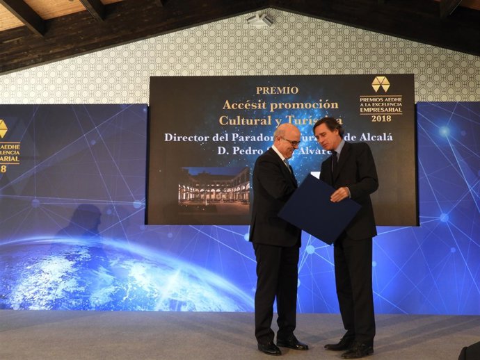 El viceconsejero Álvaro Ballarín durante el acto        