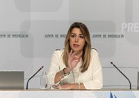 Susana Díaz lamenta el crimen de Los Pajaritos, en Sevilla, y traslada su apoyo a la familia de la mujer asesinada