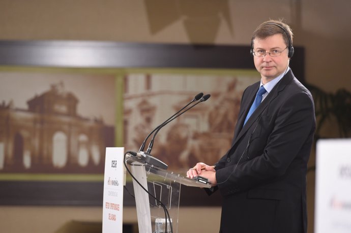 Valdis Dombrovskis, vicepresident de l'Executiu per a l'Euro