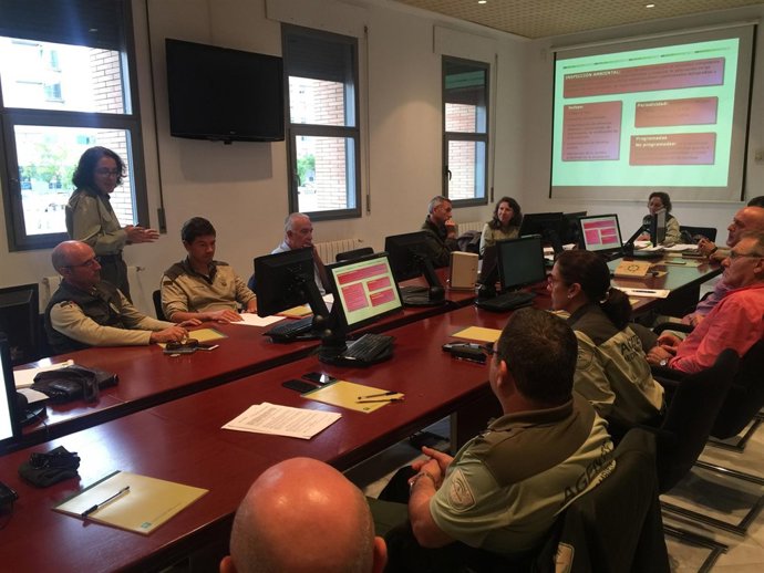 Curso para agentes de medio ambiente de la Junta. 