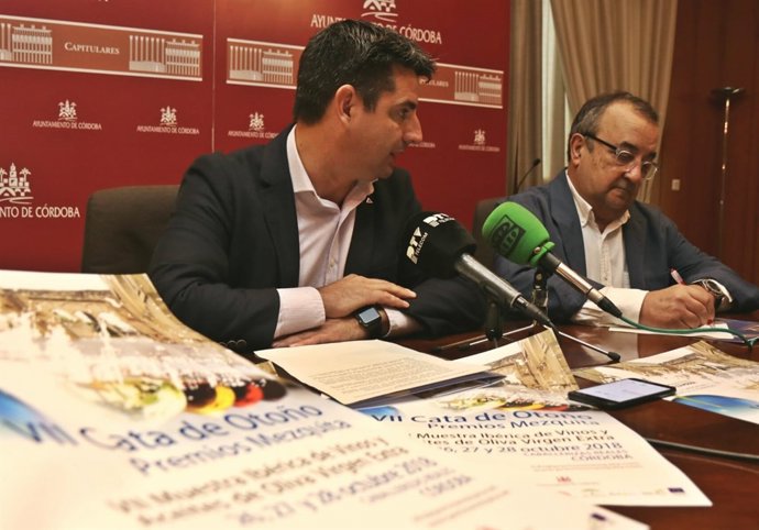 García y López Alejandre en la presentación