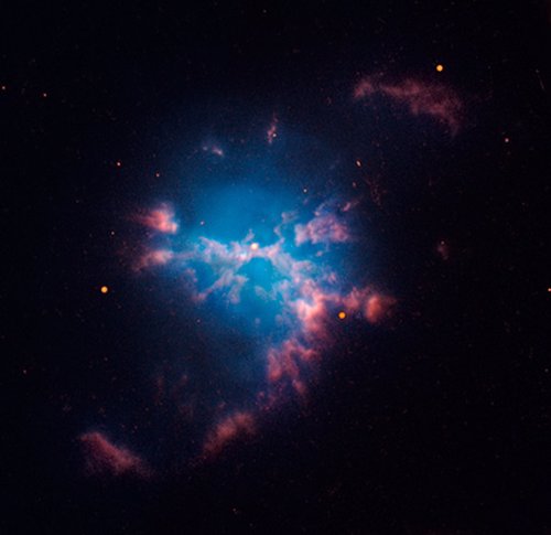 Imagen obtenida con el Telescopio Espacial Hubble de la nebulosa planetaria M3-1