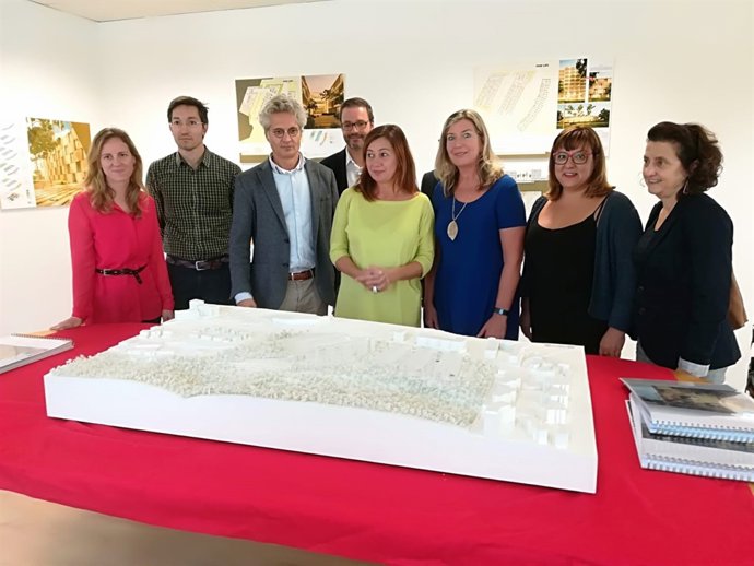 Presentación del proyecto ganador del concurso de ideas de Son Dureta