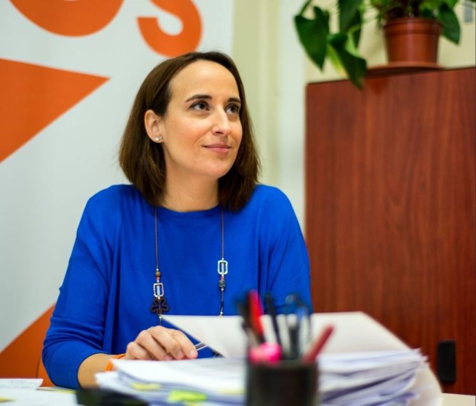 Pilar Vicente, portavoz de Cs. 