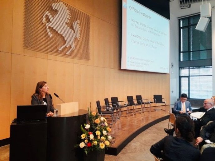 La teniente de alcalde de Derechos Sociales de Barcelona, Laia Ortiz