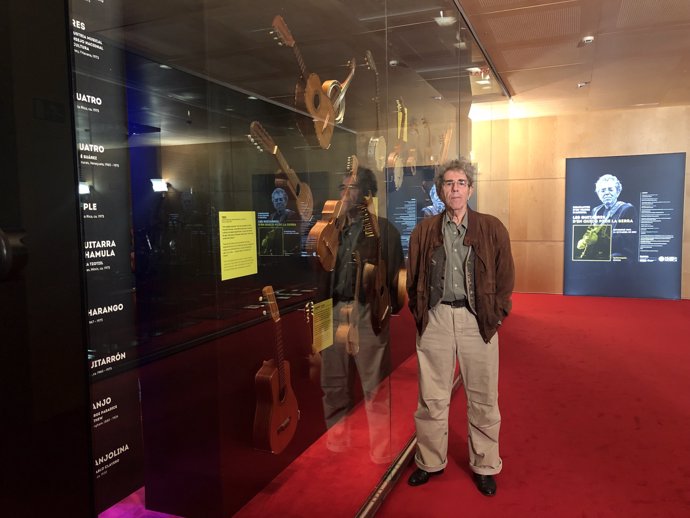 El Museu de la Música exposa la col·lecció de guitarres de Quico Pi de la Serra
