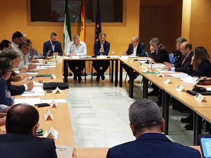 Reunión del comité asesor del Infoca en Andalucía