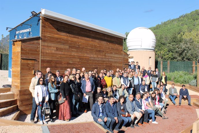 La asamblea de los cámpings de Girona en el observatorio del Bassegoda Park