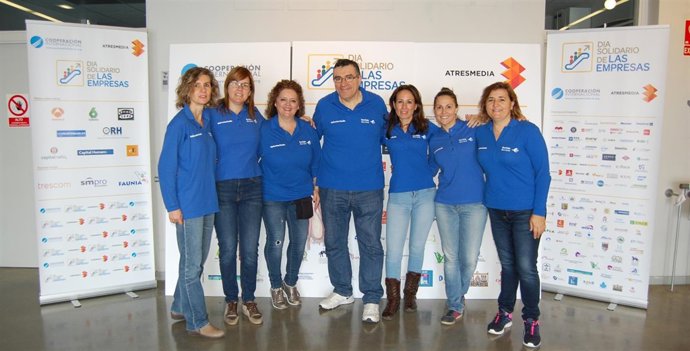 Voluntarios de Ibercaja han participado en el Día Solidario de las Empresas