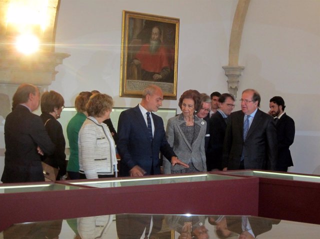 La Reina Sofía en su visita a la Casa-Museo Unamuno, 23-10-18