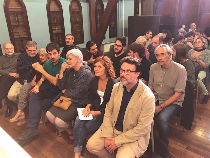 Dolors Sabater, Elisenda Alamany y Joan Josep Nuet