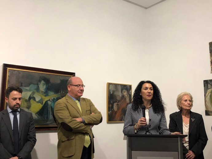 Inauguración de la exposición sobre María García 'Magar'
