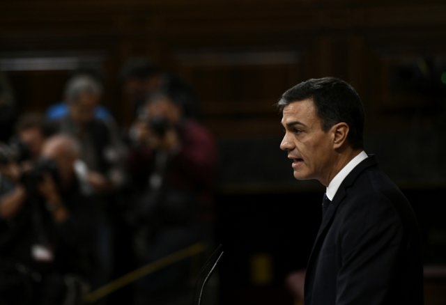 PEDRO SÁNCHEZ INFORMA EN EL CONGRESO SOBRE EL CONSEJO EUROPEO Y SOBRE LA VENTA DE ARMAS A ARABIA SAUDÍ