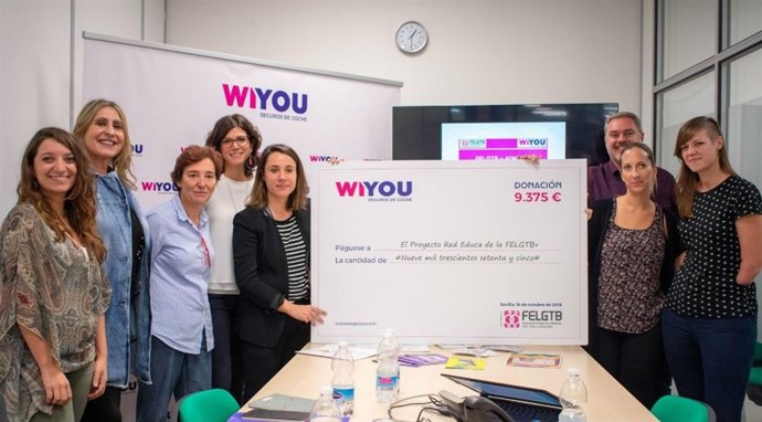 WiYou Seguros dona 9.375 euros a FELGTB