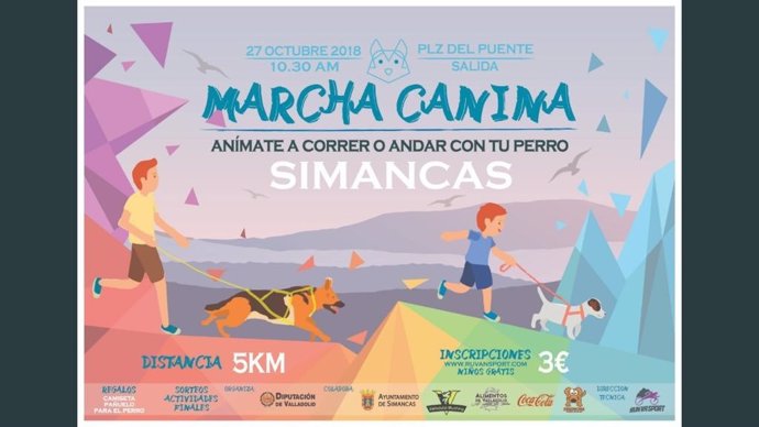 Marcha Canina en Simancas. 