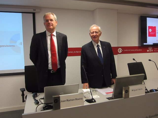 Joan Ramon Rovira y Miquel Valls (Cámara de Barcelona)           
