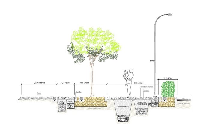 Obras de Diputación de Cáceres en Almaraz 