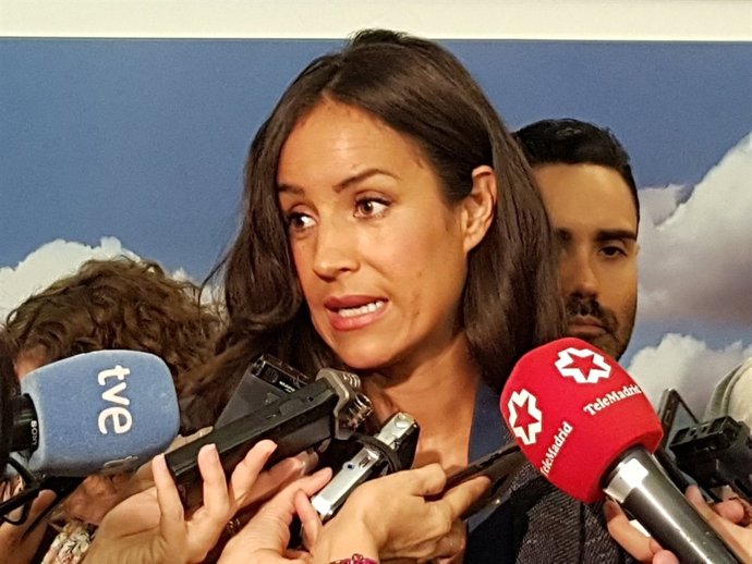 La portavoz de Ciudadanos en Madrid, Begoña Villacís