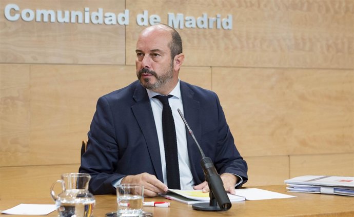 El vicepresidente del Gobierno regional, Pedro Rollán