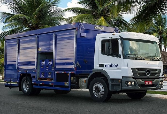 Mercedes-Benz entregará 228 camiones a una cervecera brasileña