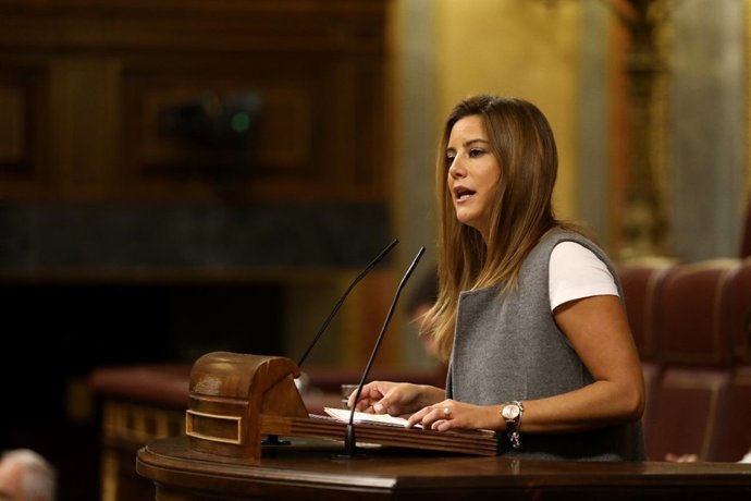 La diputada de Ciudadanos Virginia Salmerón