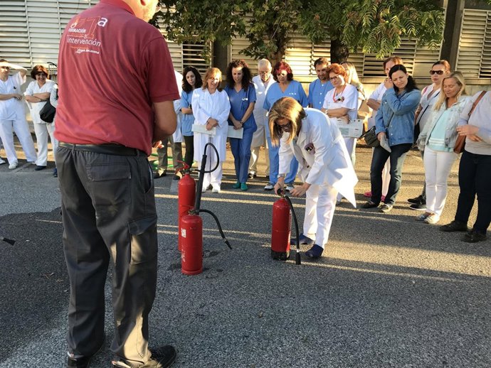 Formación por parte de la Unidad de Prevención de Riesgos Laborales del Macarena
