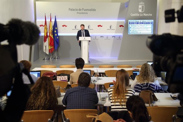 Hernando en rueda de prensa