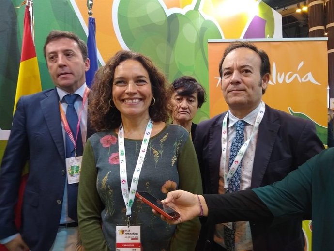 Lina Gálvez, en Fruit Attraction.