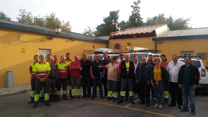 Trabajadores del Zoosanitario de Sevilla